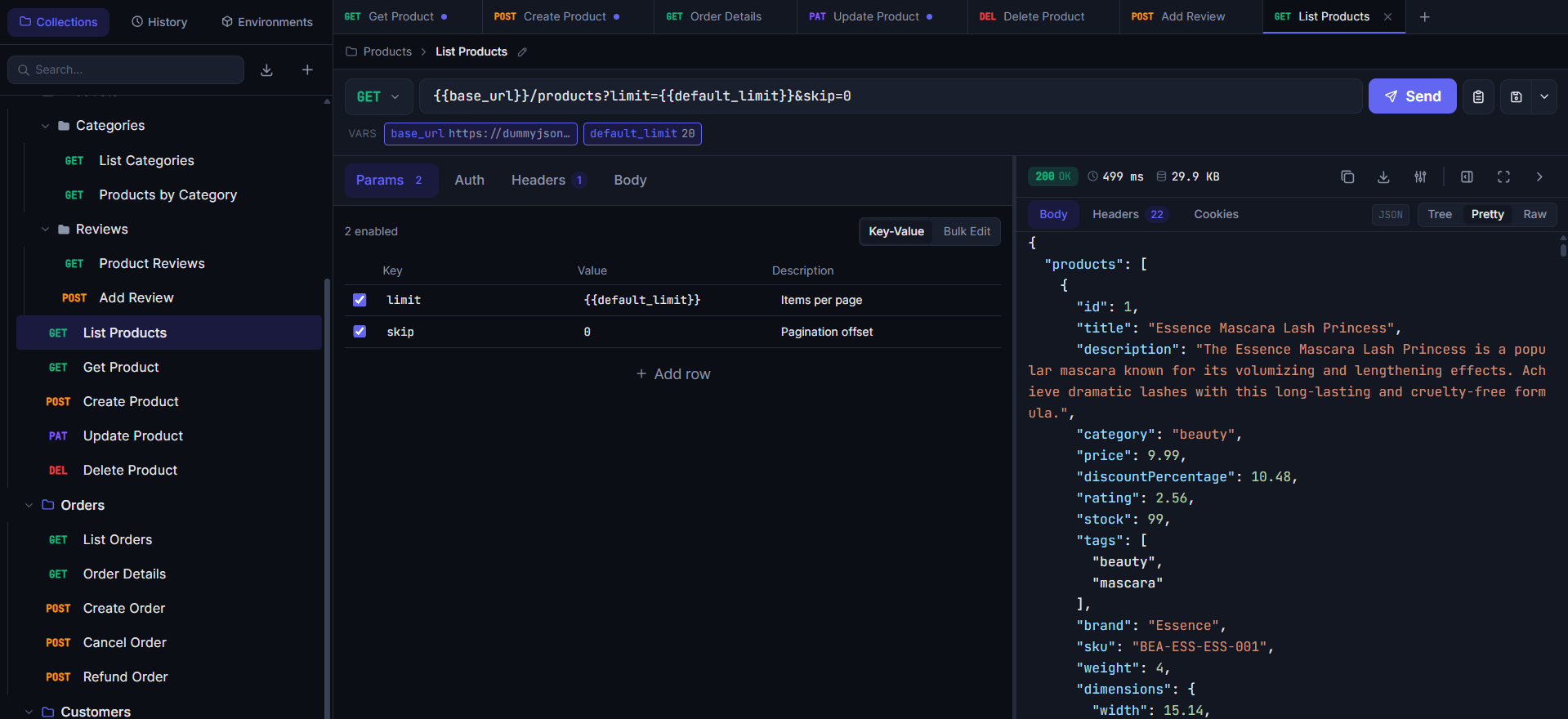 نمای واقعی از ارسال یک درخواست POST و دریافت پاسخ JSON در FetchBox